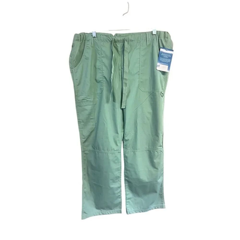 Adar unisex Classic Fit Medical (Scrubs) Pants green Sz M NWT